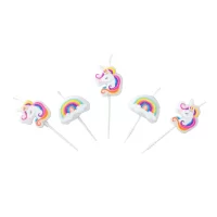Vela de Unicornio para Cumpleaños