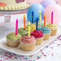 Velas con Decoración para Fiesta