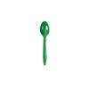 Cuchara Desechable Verde Bandera