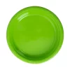 Plato Desechable Verde Kiwi