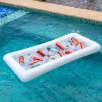 Hielera Inflable y Flotante para Fiesta