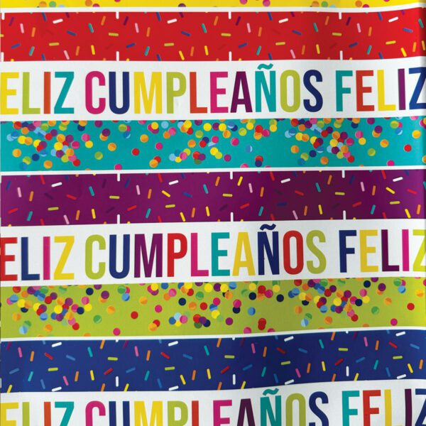 Papel Regalo Feliz Cumpleaños