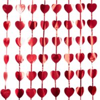 Cortina Corazones - Decoración Romántica