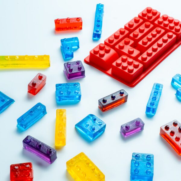 Molde silicon lego