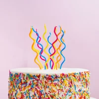 Vela Spaguetti Cury para Fiesta