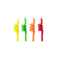 Vela en Espiral para Fiesta