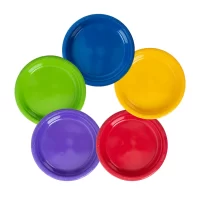 Platos Desechables Mix de Colores