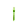Tenedor Desechable Verde Kiwi