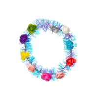 Corona flores multicolor mexico