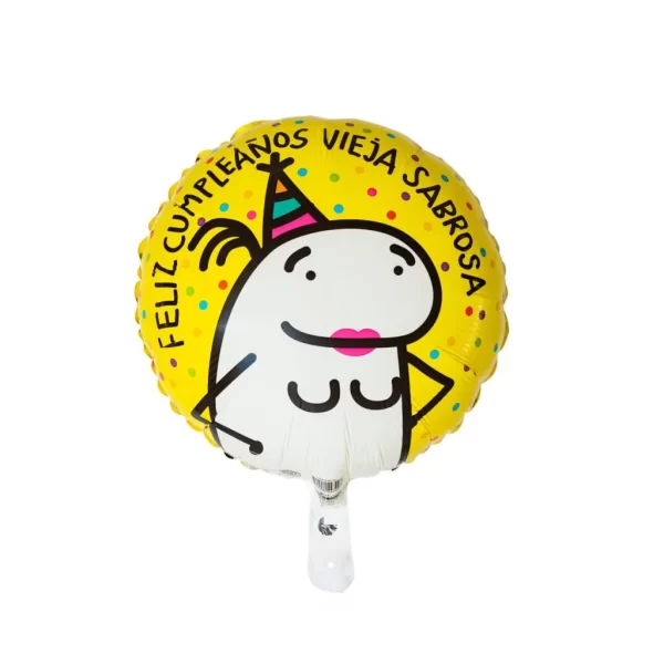 Globo Vieja Sabrosa para Fiesta