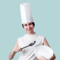Gorro Chef para Celebraciones