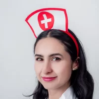 Gorro Enfermera para Celebraciones