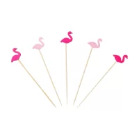 Palillo flamingo para fiesta mexico