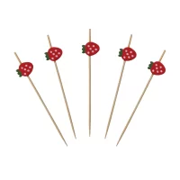 Palillo fresa para fiesta mexico