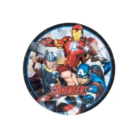 Plato Desechable Avengers