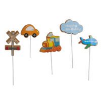 Decoración pastel carros